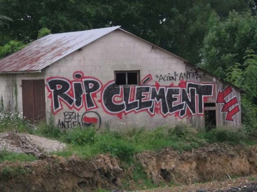 Some more murals in memory of Clement Meric, an 18 year old antifascist activist murdered by nazi bo