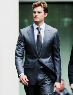 latersmrsgrey:  Jamie on Fifty Shades Of Grey set - 2nd location   