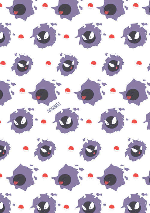 mogiberi:spooky spooky! (also would anyone be interested if I opened up commissions for tiled wallpa