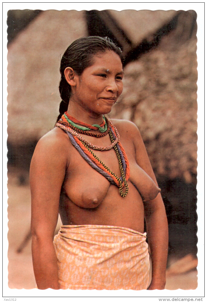 Via DelcampeCharming young woman of the Carib Indian tribe