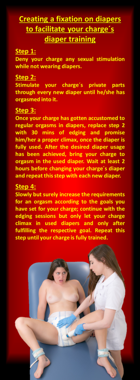 nomorepantsforme: Diaper dependency can be achieved in many different ways. Why not try to create a 