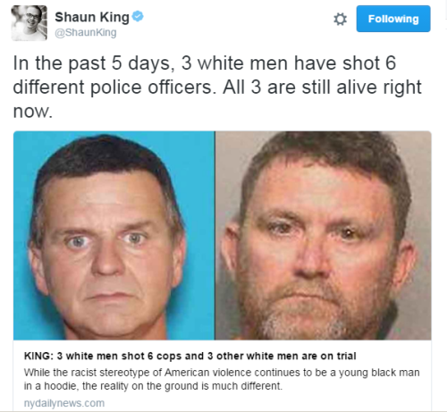 destinyrush:  Scott Michael Greene killed two Iowa cops last Wednesday, November 2nd. Before he was identified as the killer, a lot of people took to social media to blame the Black Lives Matter for the killing of the police officers. A week prior, Greene