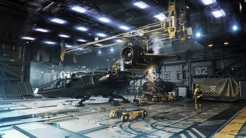 this-is-cool: Amazing Star Citizen and science fiction themed artworks by Gavin Rothery - ww