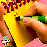 hxccatholic:  anostalgicnerd:   Steve Clues (1996-2002) Crayon on Handy Dandy Notebook  ↳Artwork from the greatest artist of our generation  HE MADE IT LOOK SO SIMPLE 