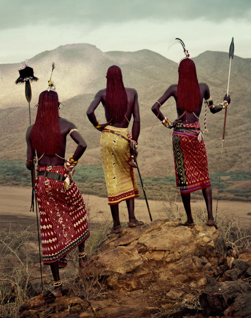 Africa (Kenya) : Men of the Samburu tribe