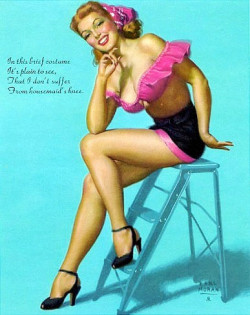 vintage-pinup-girls:  Vintage pinup girl