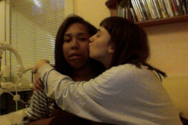 untaintedcuriosity:  us in a nutshell  I MISS HER SO FUCKING MUCH KILL ME UGH