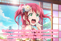 Love Live! School Idol Project Confessions