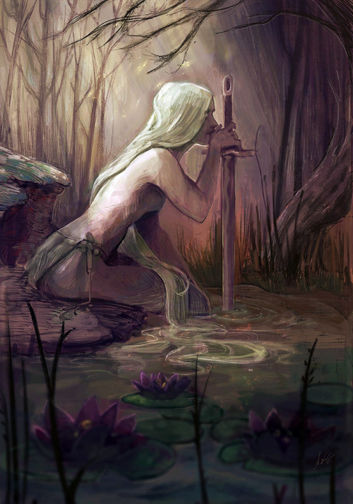 dark-water-siren: Amagoia Agirre  – Lady of the Lake