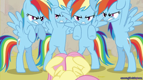 anenglishbrony:  Rainbow Dash, who could not abandon her friends for her own heart’s
