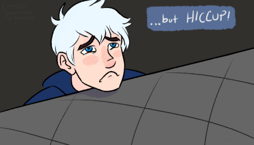 enemyofsanityart:  insp.Now I’m not saying they’re naked in that fort, because OBVIOUSLY you can see that Hiccup is wearing a sock but I’m also not denying what may be happening there, y’know?