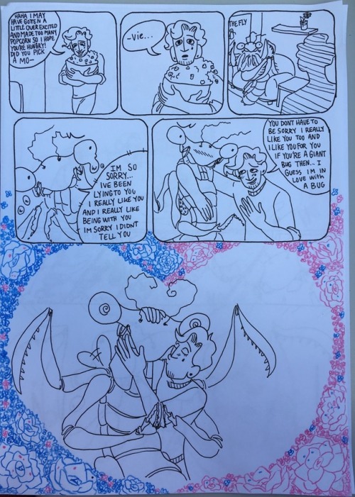dprince-art: heres the finished comic! hope you enjoy! this was so fun to make i love drawing bugs!