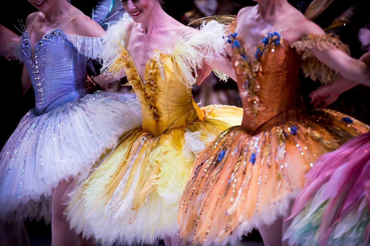 tutu-fangirl:  Artists of The Australian Ballet in The Sleeping Beauty. Costumes