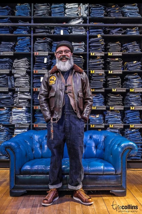 ouwe-paparazzi:Dave EdwardsMister ED - Custom Tailor/Designer.Rotterdam (NL).Picture taken by Tim Co