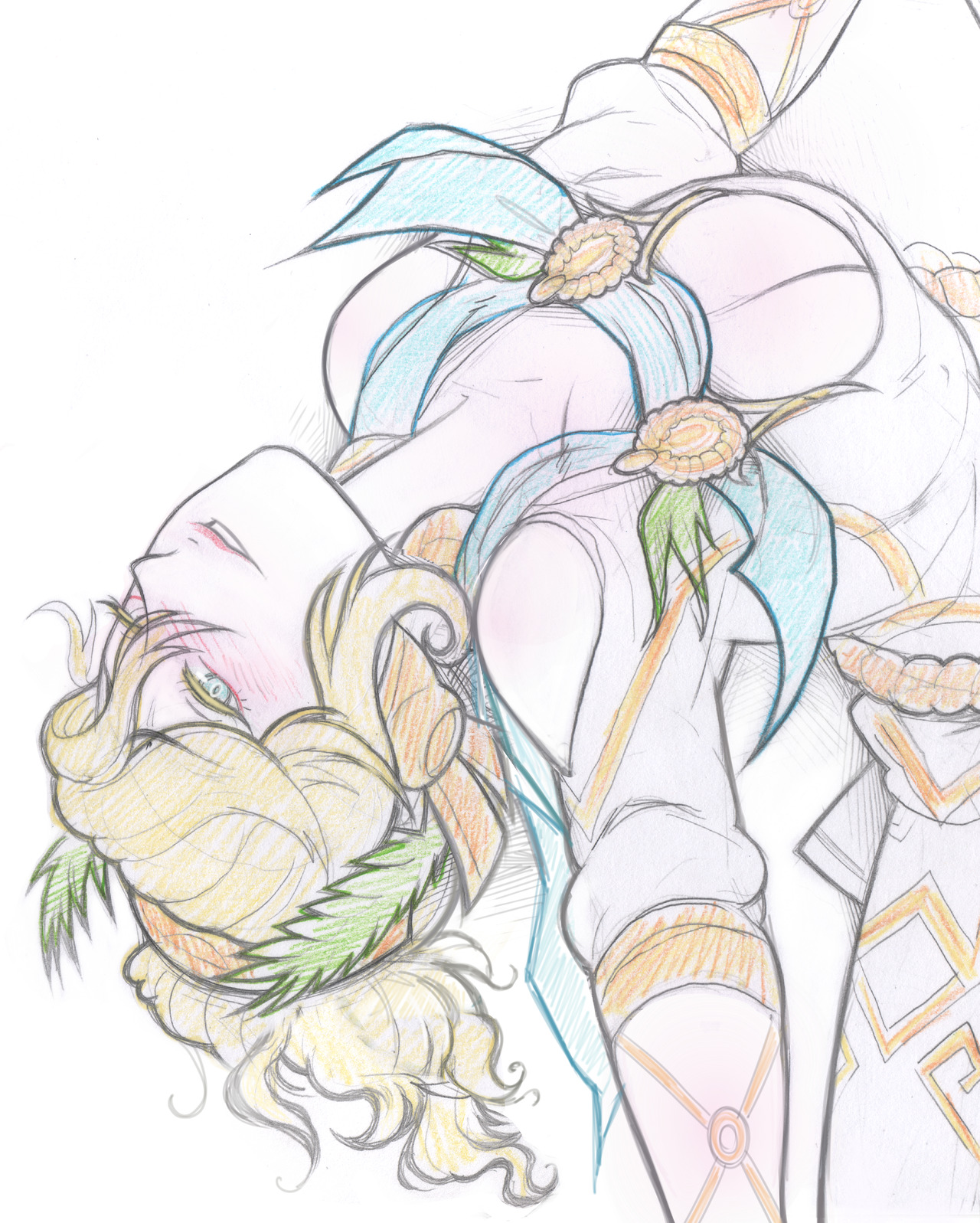 tabletorgy-art: I had a few people asking for Mercy poledancing after I made the
