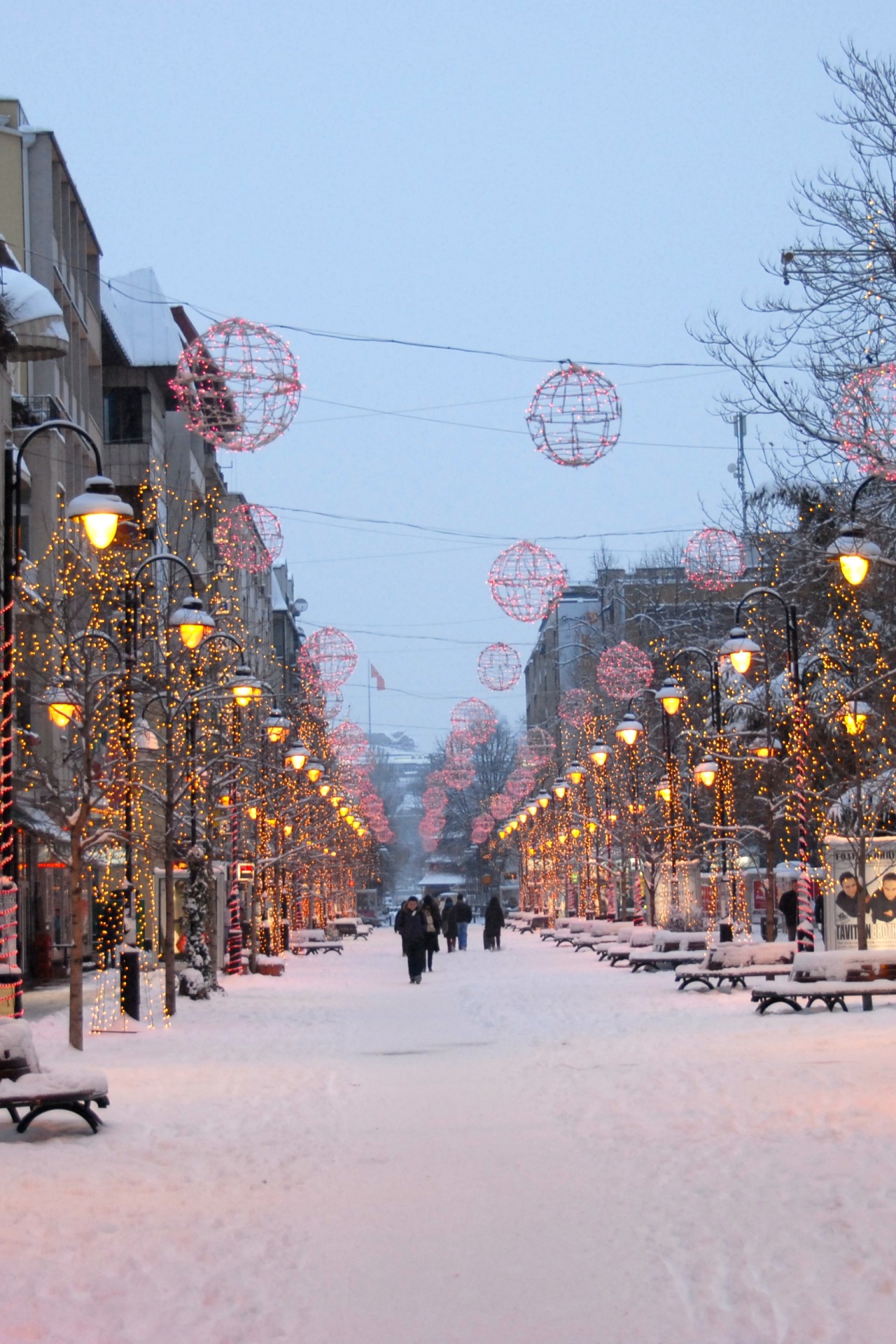 Skopje - zima  Skopje, Macedonia, Winter