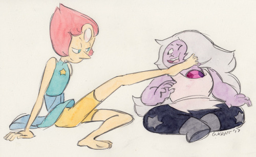 gracekraft: It’s Pearlmethyst week and porn pictures