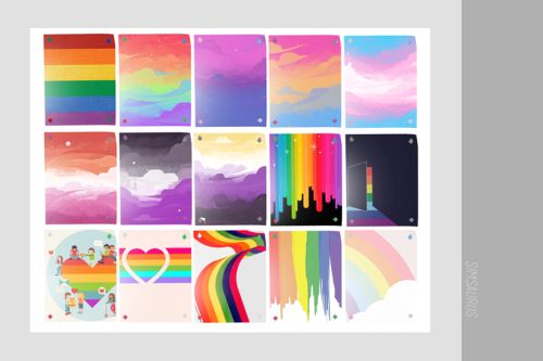 Pride Poster!Original INFOLike I said in the post about the Pride Polaroids I’ve also made som