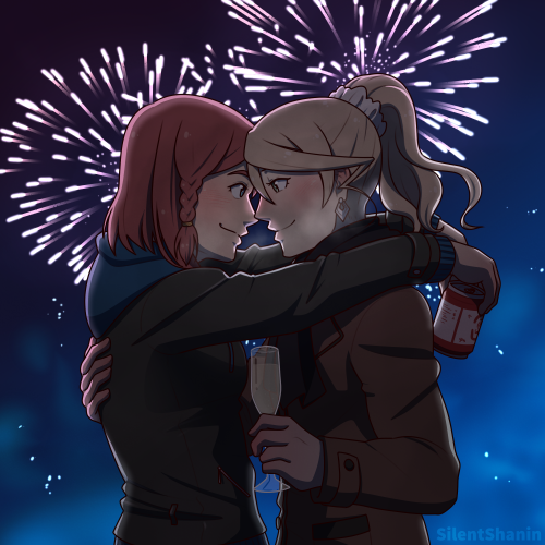 Happy New Year! Here&rsquo;s to a better year with more love and more Rose and Alisha 