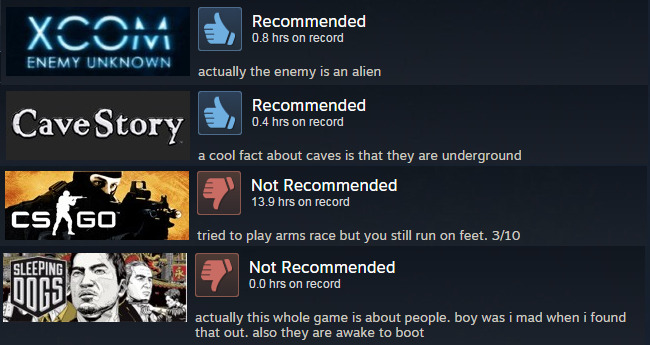 juneboba: some of the best game reviews i’ve ever read