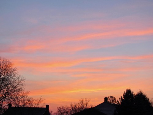 geopsych:This morning’s sunrise.