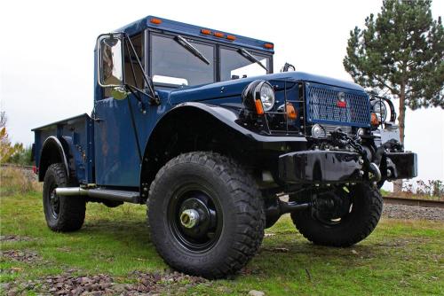 burninghydrocarbon:1962 DODGE POWER WAGON M37B1 PICKUP