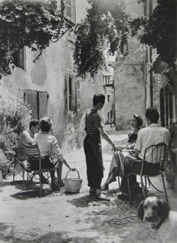 undr: Unknown Photographer. In a French village 1950s