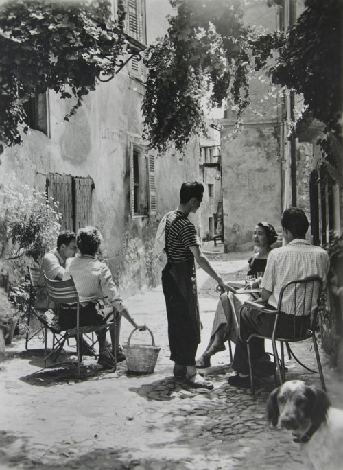 undr - Unknown Photographer. In a French village 1950s