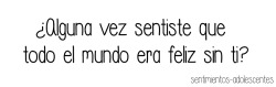 todo-es-solo-una-ilusion:  besame-bajo-la-lluvia:  sentimientos-adolescentes:  Aporte enviado por ella. ¿Quieres ver más posts como estos? Entonces síguenos :).  Siempre  Desde que estaba en tercero básico o_o con tan solo siete u ocho años…