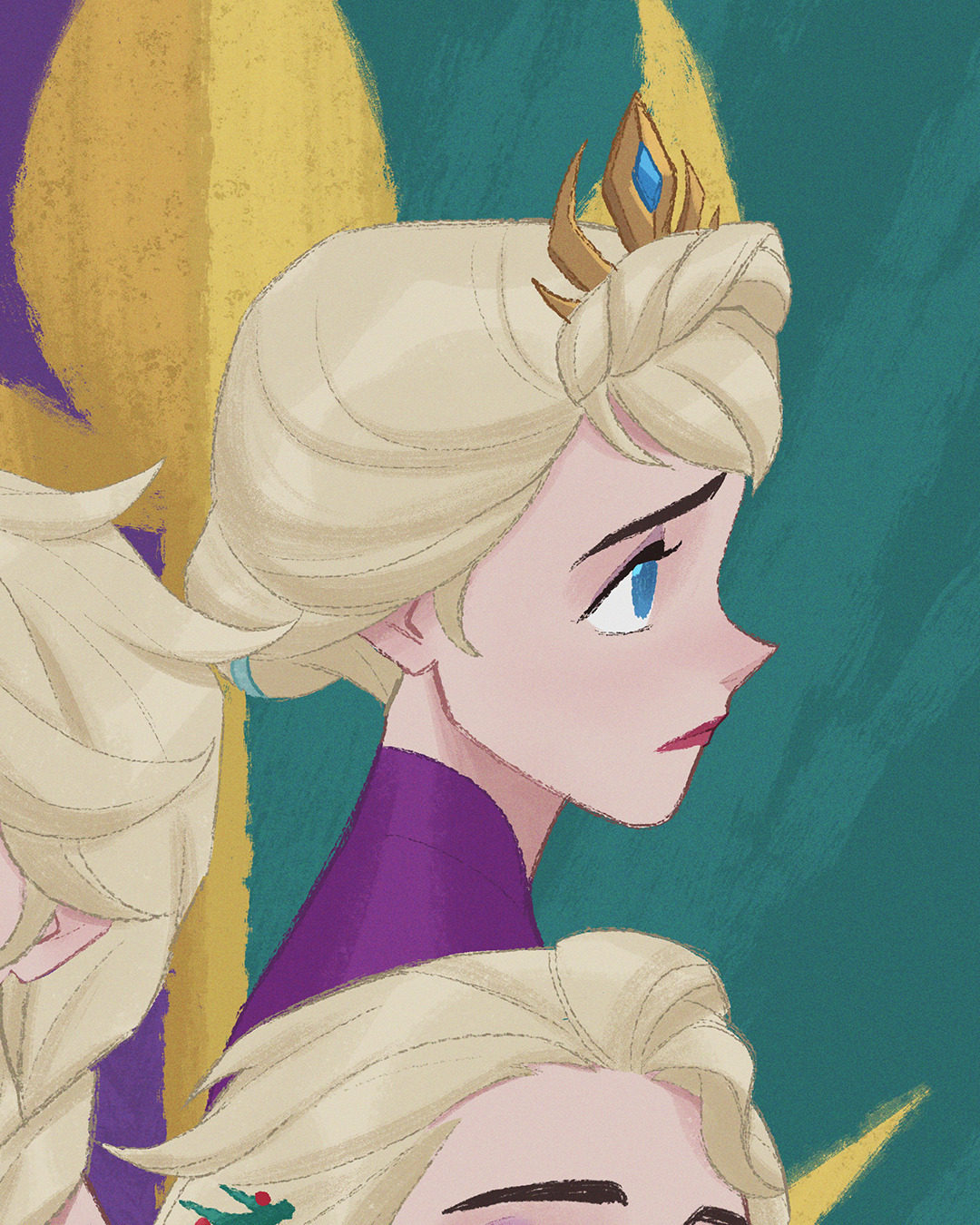 Elsa Fan-art Happy birthday Elsa🎂