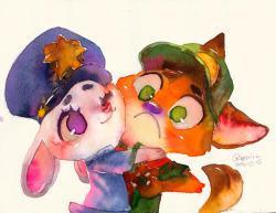 judyhopps-wilde:  Judy Hopps and Nick Wilde