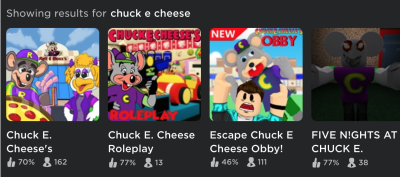 escape chuck e cheese obby roblox