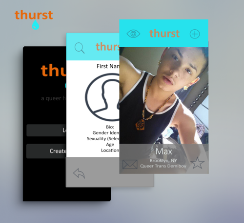 Support Thurst, a hookup app for queer folk of all gender expressions! 