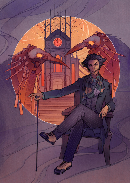  Pathologic 2 fanart, aka ideal game to play during a pandemic. Had to draw my favourite theater dir