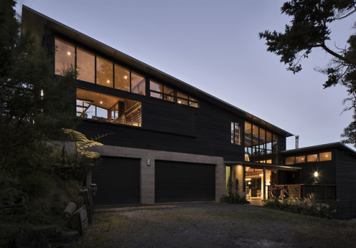 archlaser:Whare Koa HouseStrachan Group ArchitectsMahurangi West, New Zealand, 2017