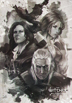 Witcher 3 Fanart by MonoriRogue 