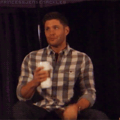 itsjustsubtext:  spn writers: so any ideas for what weapon should be used this episode?jensen: spn