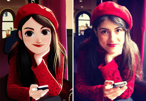 beth-and-daryl-dixon:  boredpanda:    Artist Turns Photos Of Random People Into Fun Illustrations     AW THESE ARE SO CUTE 