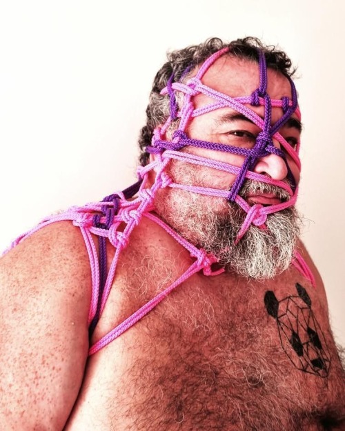 Shibari / Alexis — Portrait#shibari #kinbaku #rope #ropebondage #shibaribondage #bondage #mask #gay 