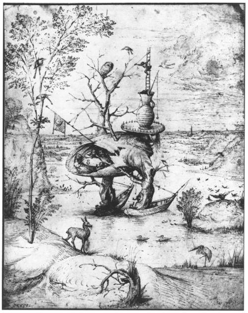 Tree Man, 1500, Hieronymus BoschMedium: pen,paperhttps://www.wikiart.org/en/hieronymus-bosch/tree-ma