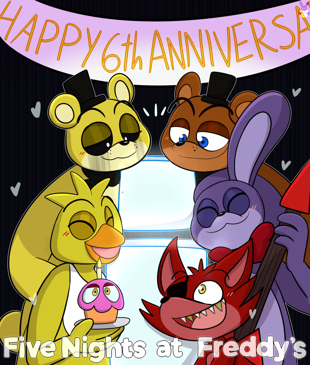 Sweet Dreams] Fnaf 5 Year Anniversary Celebration! : r/fivenightsatfreddys