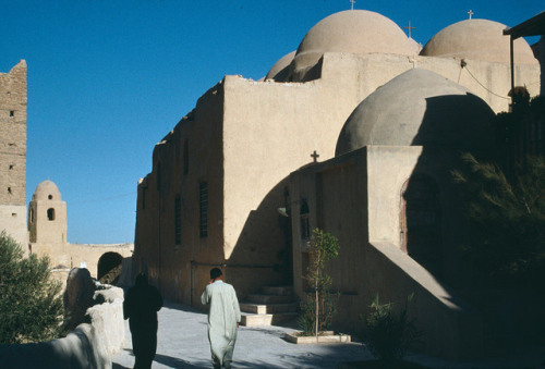 deadtigris:Egypt, 1997. The St Paul Copt Monastery situated in the desert of the Red Sea. A. Abbas.