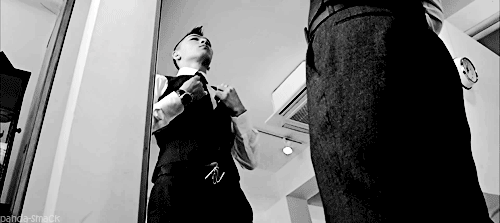 :because youngbae x formal attire =  ಥ‿ಥ