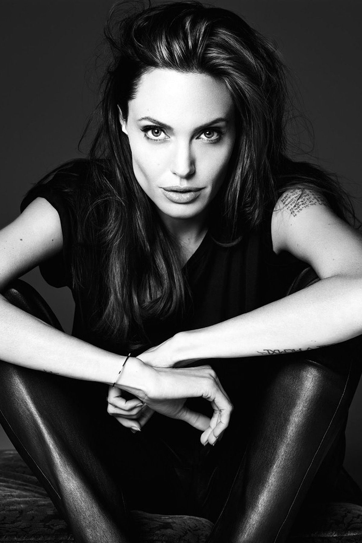 senyahearts:  Angelina Jolie in “Untamed Heart” for Elle US, June 2014 Photographed