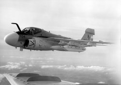 classicnavalair:@ClassicNavalAir Great shot of Grumman EA-6A Electric Intruder BuNo 151598 of VAQ-209 during the early 1980s. https://t.co/2uQGzcPBIH