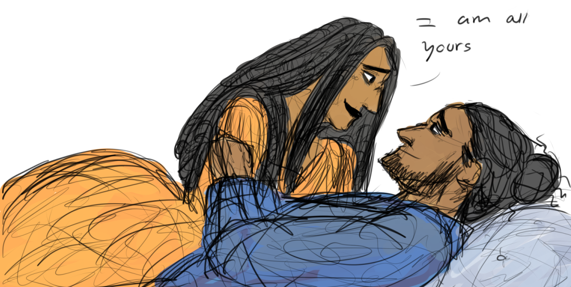 macaroon22:  Adrienne and Lafayette are my otp,  They were in an arranged marriage,