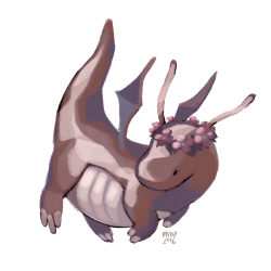 sketchinthoughts: flower crowns and dragons