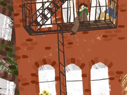 sarandco:  “I mean we’re basically on a balcony now. It’s like…Romeo and Ju