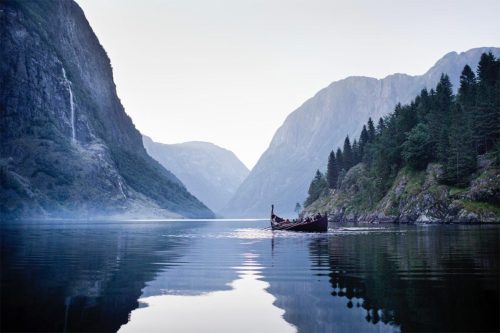 valkyrjacom: Vikings in Gudvangen, Norway. From the blog valkyrja.com. Photos by Thomas Lekfe