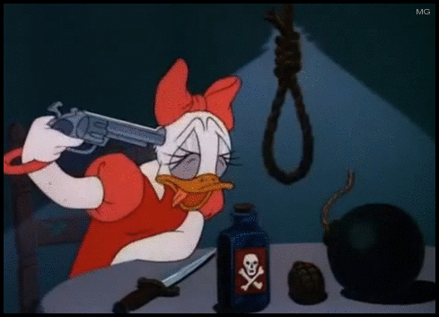 meditationsonmisery:  Daisy is so dramatic.